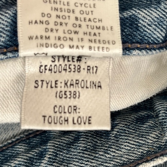 GRLFND high rise karolina jeans tough love 30 - Picture 9 of 10